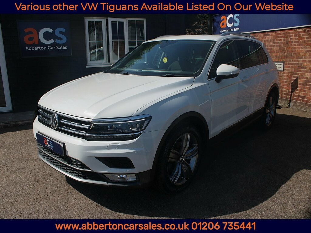 Volkswagen Tiguan Tdi Bluemotion Tech Sel White