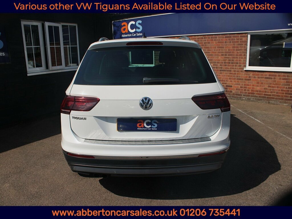 Volkswagen Tiguan Tdi Bluemotion Tech Sel YC17NZS White #5