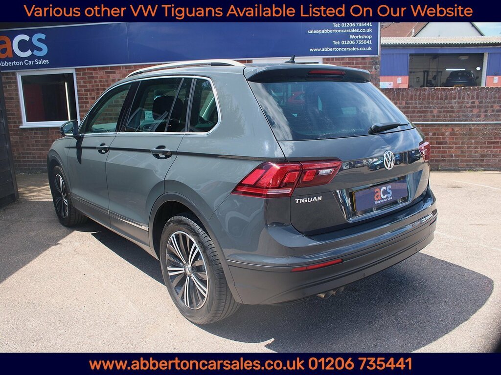 Volkswagen Tiguan Tdi Se Navigation NA68FYJ Grey #6