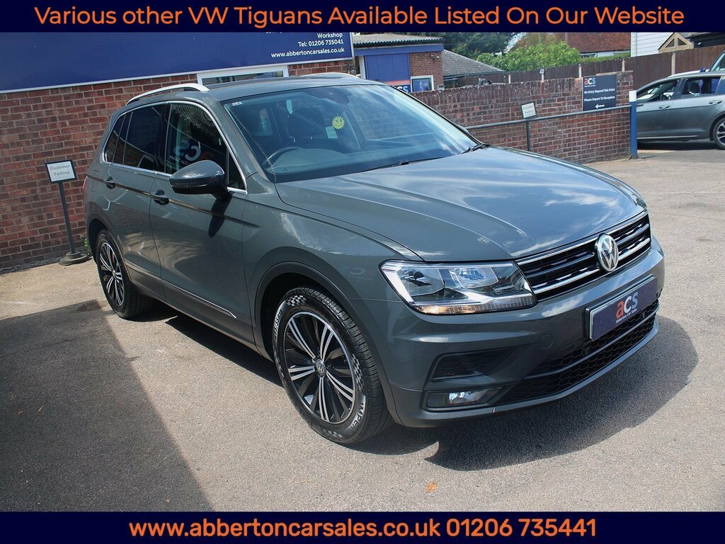Volkswagen Tiguan Tdi Se Navigation NA68FYJ Grey #3