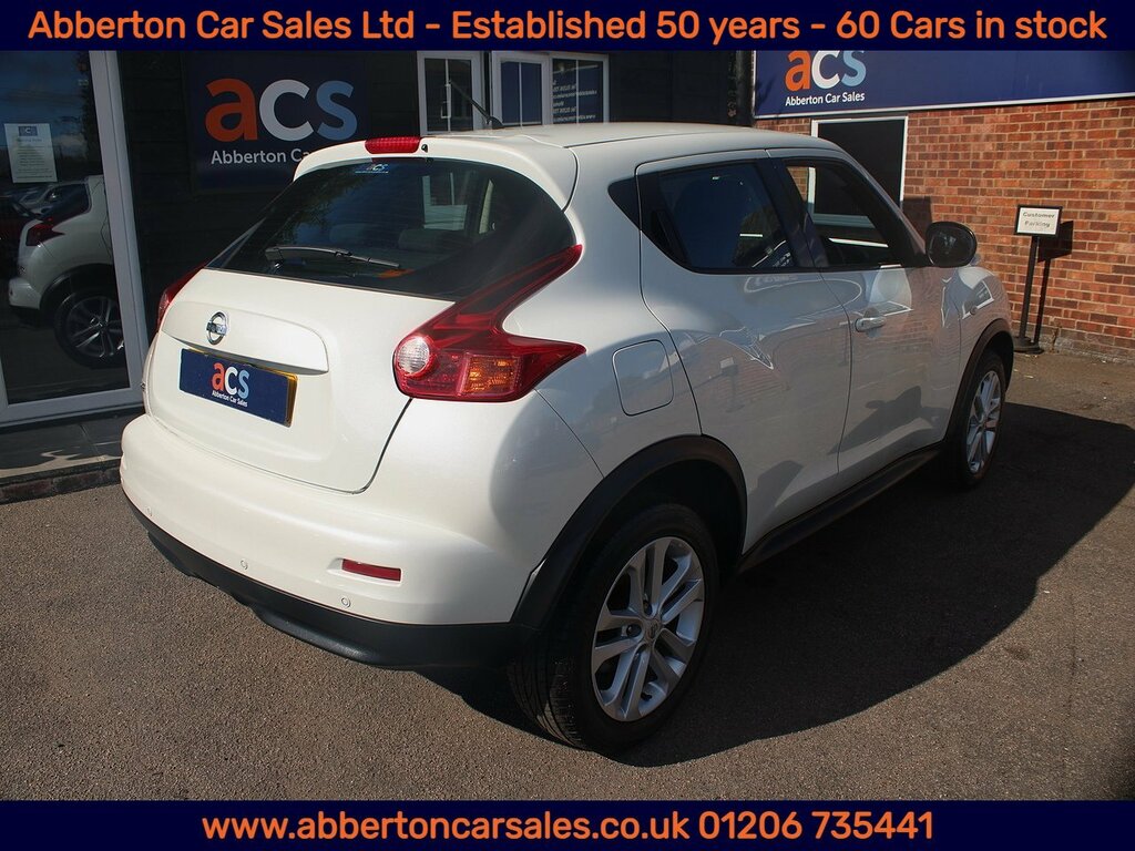 Nissan Juke Acenta SM63MTJ White #4