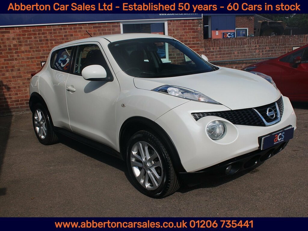 Nissan Juke Acenta SM63MTJ White #3