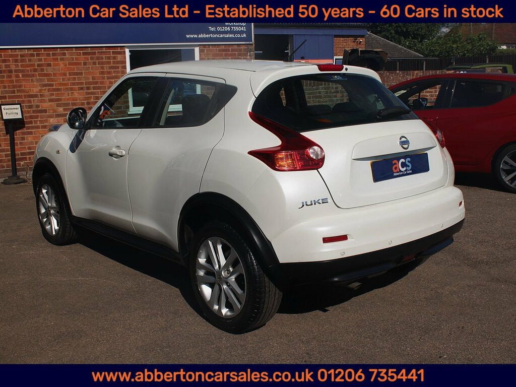 Nissan Juke Acenta SM63MTJ White #6