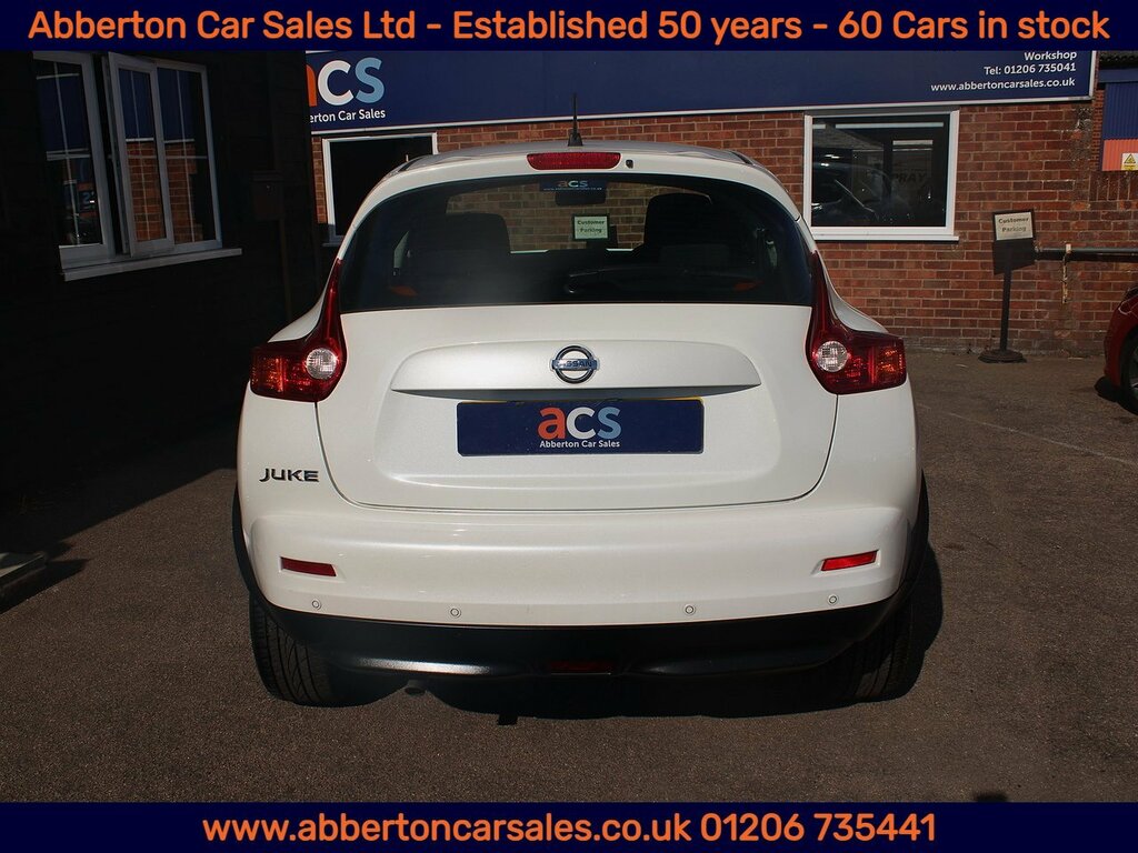 Nissan Juke Acenta SM63MTJ White #5