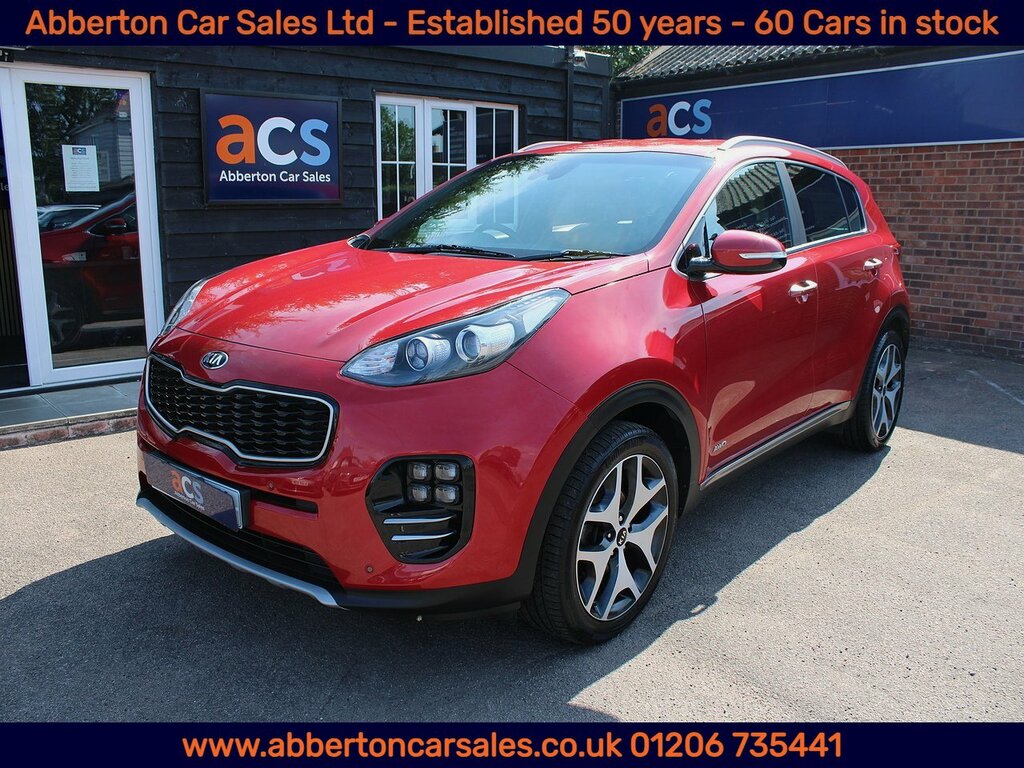 Kia Sportage T-gdi Gt-line GX18XRU Red
