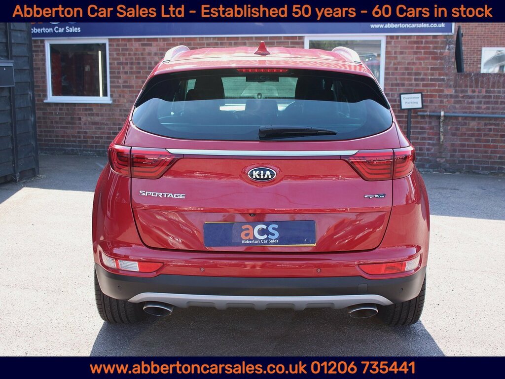 Kia Sportage T-gdi Gt-line GX18XRU Red #5