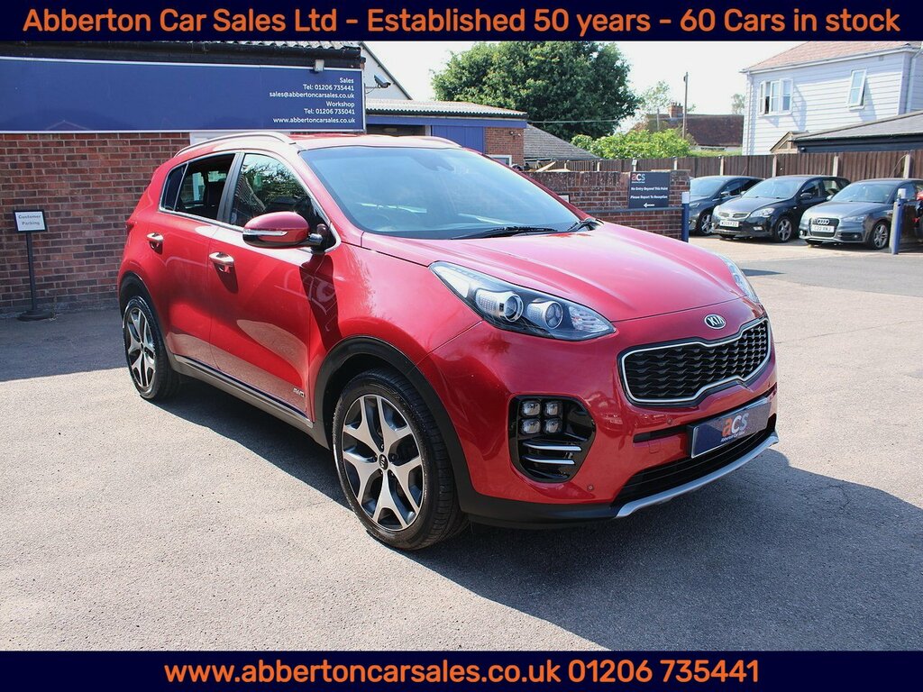 Kia Sportage T-gdi Gt-line GX18XRU Red #3