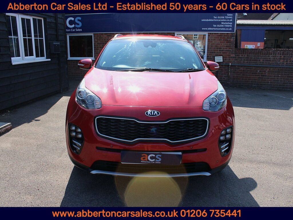Kia Sportage T-gdi Gt-line GX18XRU Red #2
