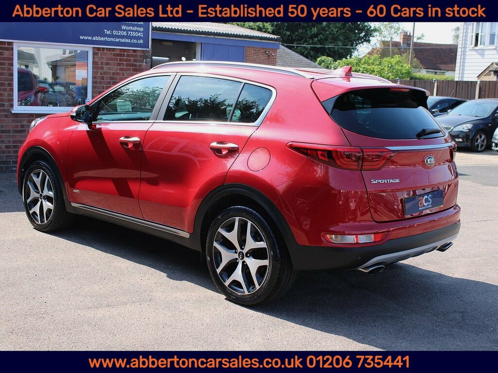 Kia Sportage T-gdi Gt-line GX18XRU Red #6