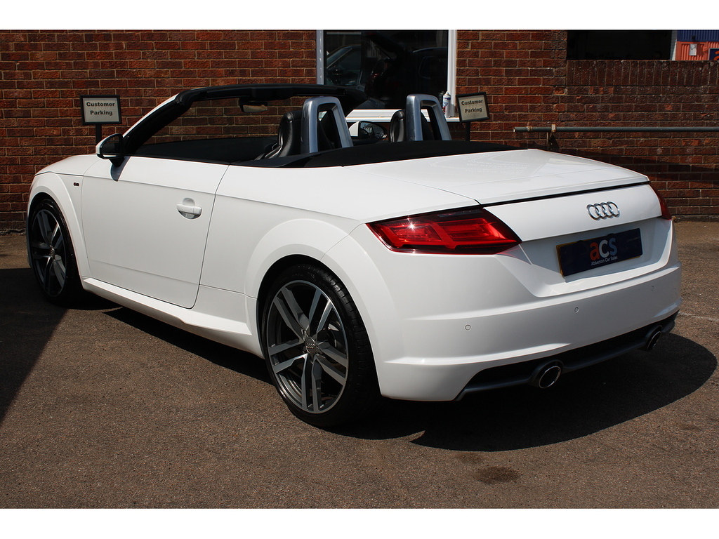 Audi TT Tdi Ultra S Line White #4