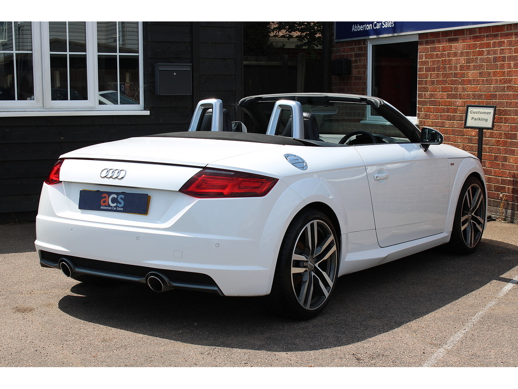 Audi TT Tdi Ultra S Line White #6