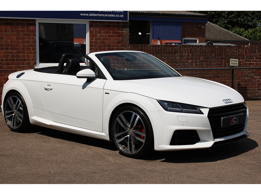 Audi TT Tdi Ultra S Line White #3