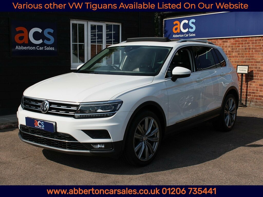 Volkswagen Tiguan Tdi Sel White