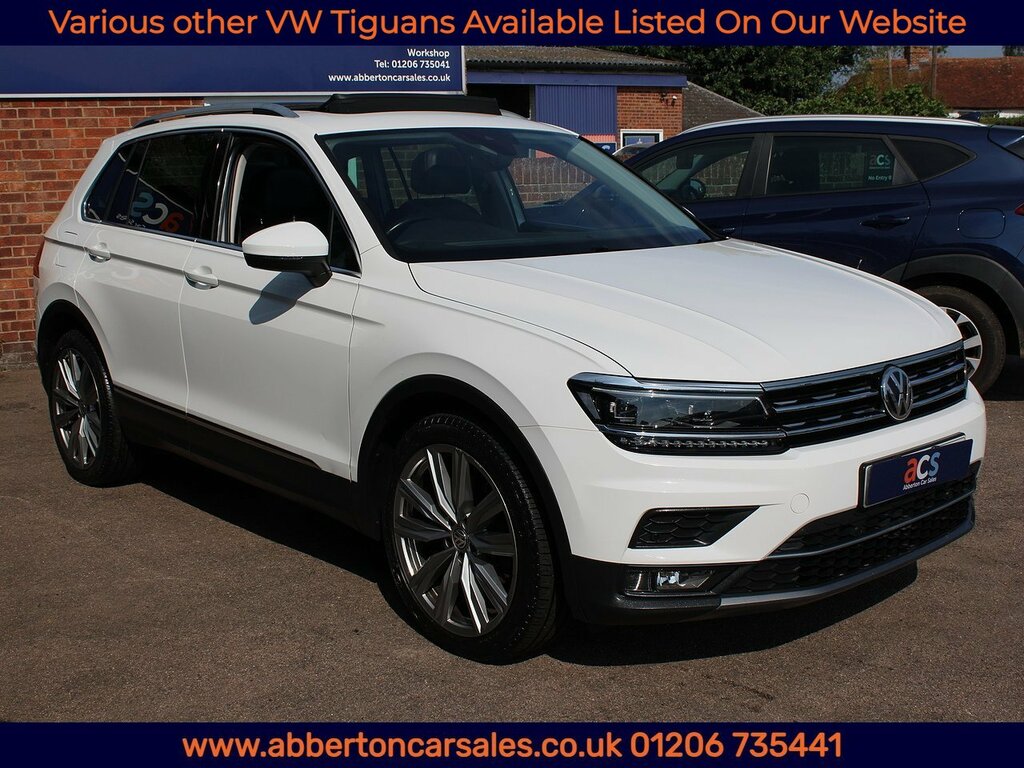 Volkswagen Tiguan Tdi Sel DC68CDX White #3