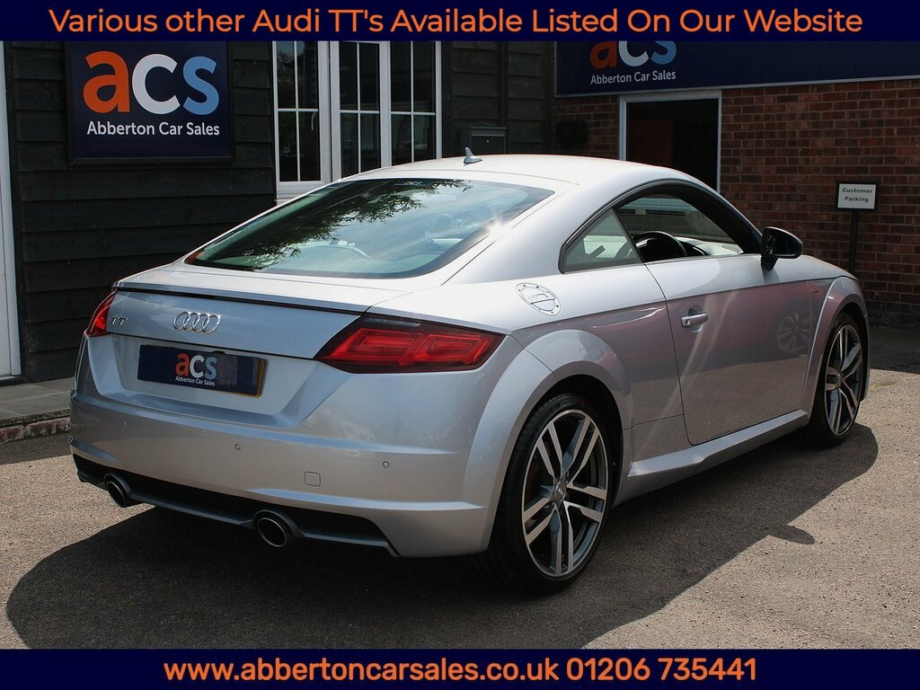 Audi TT Tfsi S Line Silver #4