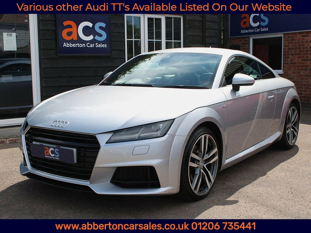 Audi TT Tfsi S Line Silver