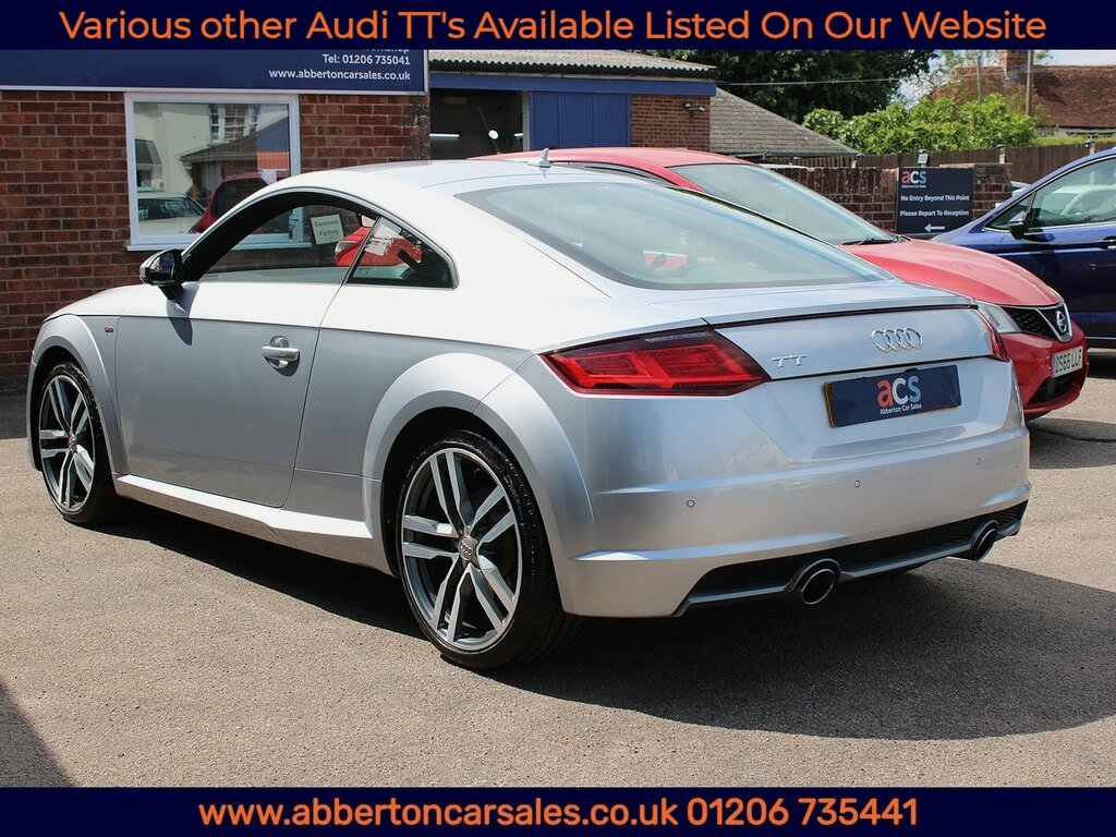 Audi TT Tfsi S Line Silver #6