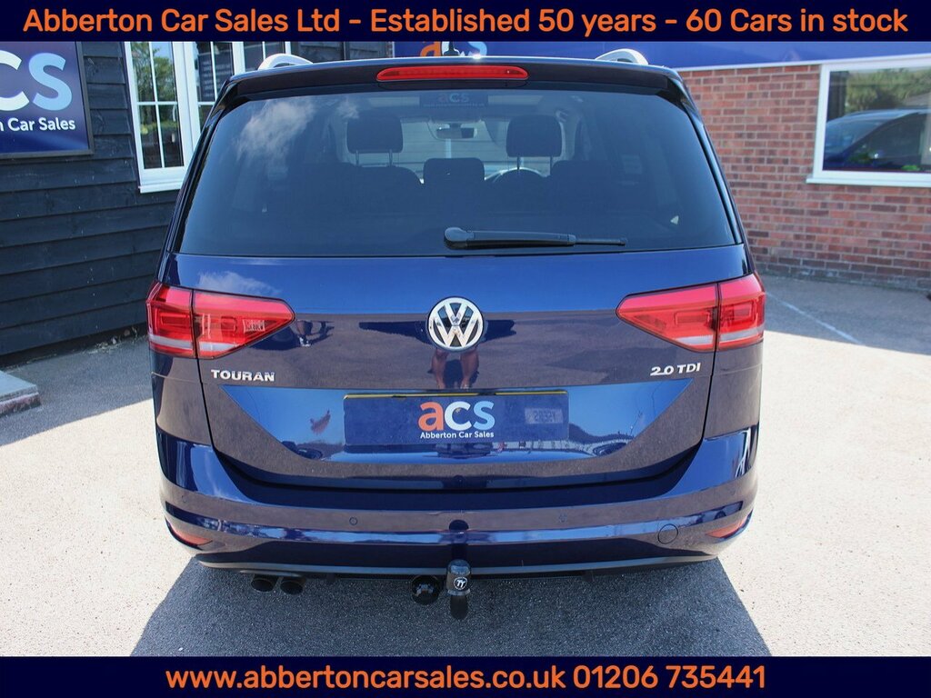 Volkswagen Touran Tdi Bluemotion Tech Se Family Blue #5