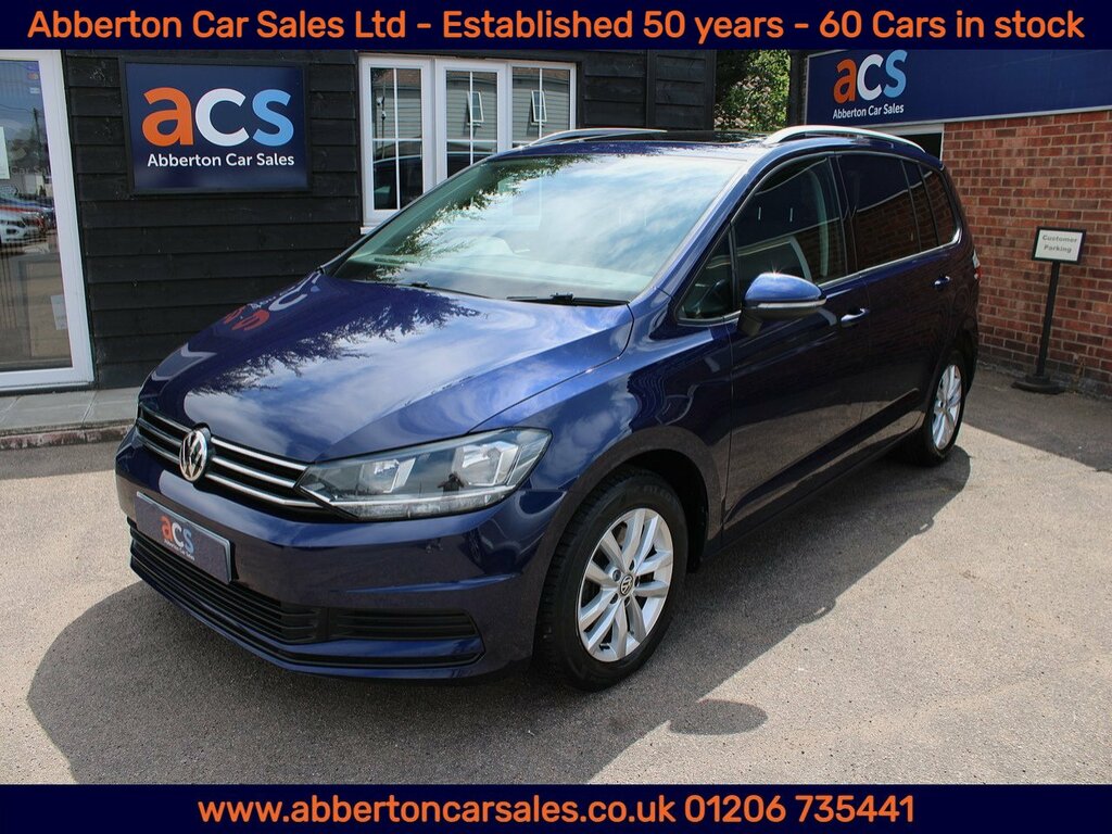 Volkswagen Touran Tdi Bluemotion Tech Se Family Blue