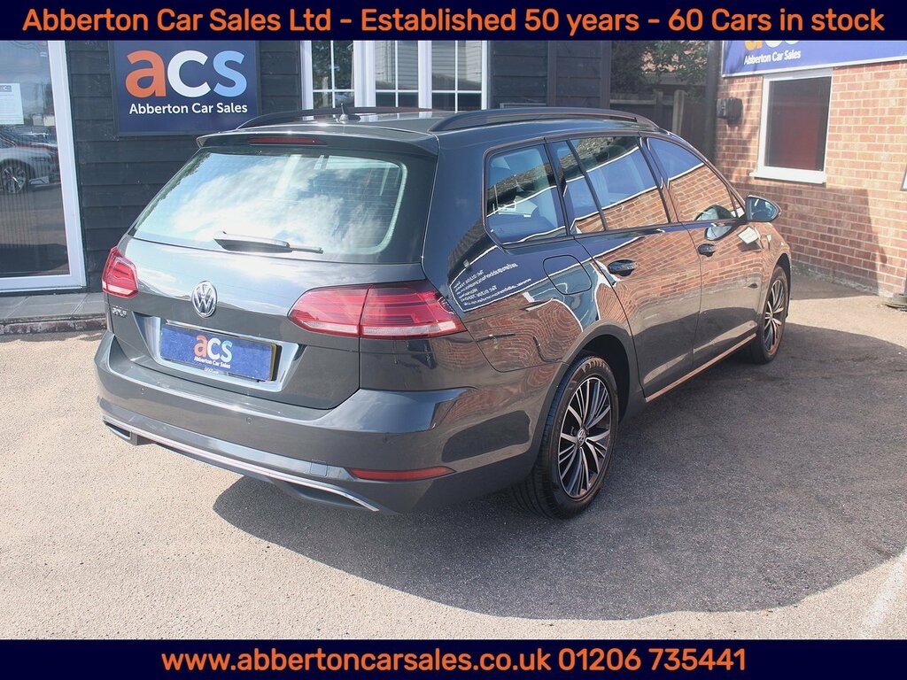 Volkswagen Golf Tdi Bluemotion Tech Se Nav WP67UKB Grey #4
