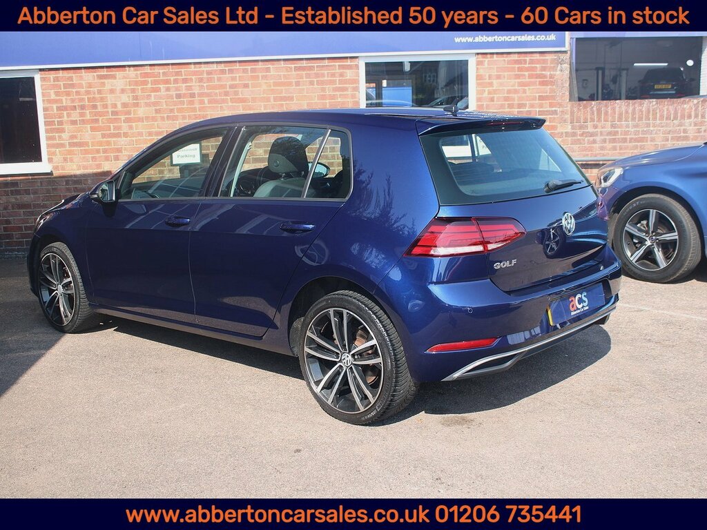 Volkswagen Golf Tsi Se Nav AF18EFG Blue #4