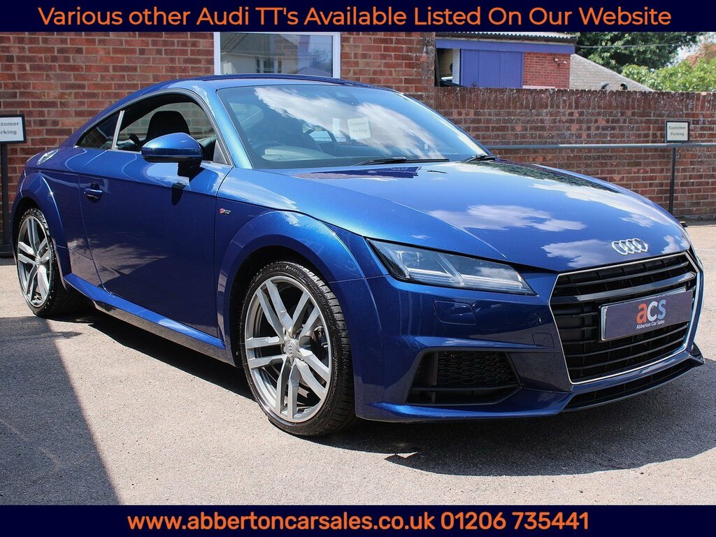 Audi TT Tfsi S Line Blue #2