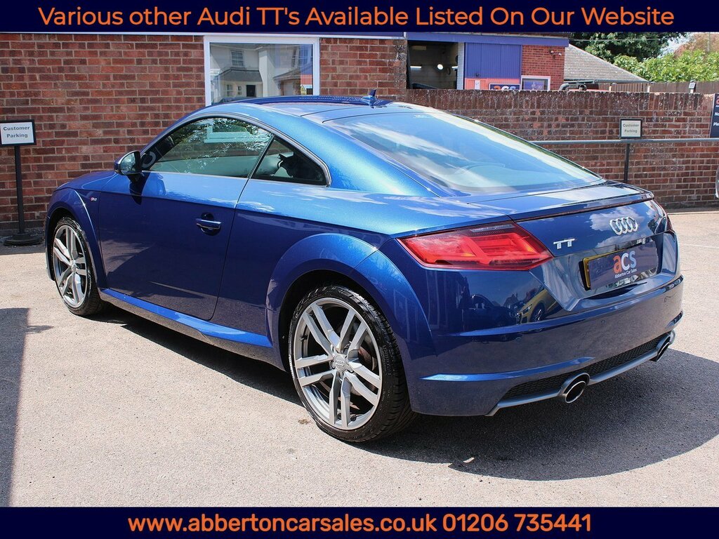 Audi TT Tfsi S Line Blue #5