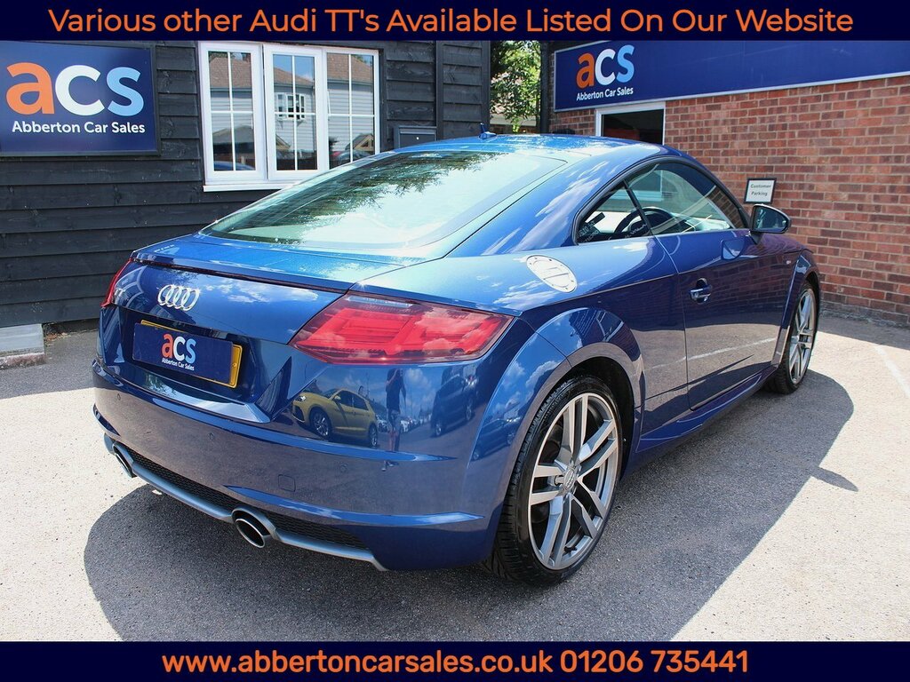 Audi TT Tfsi S Line Blue #4