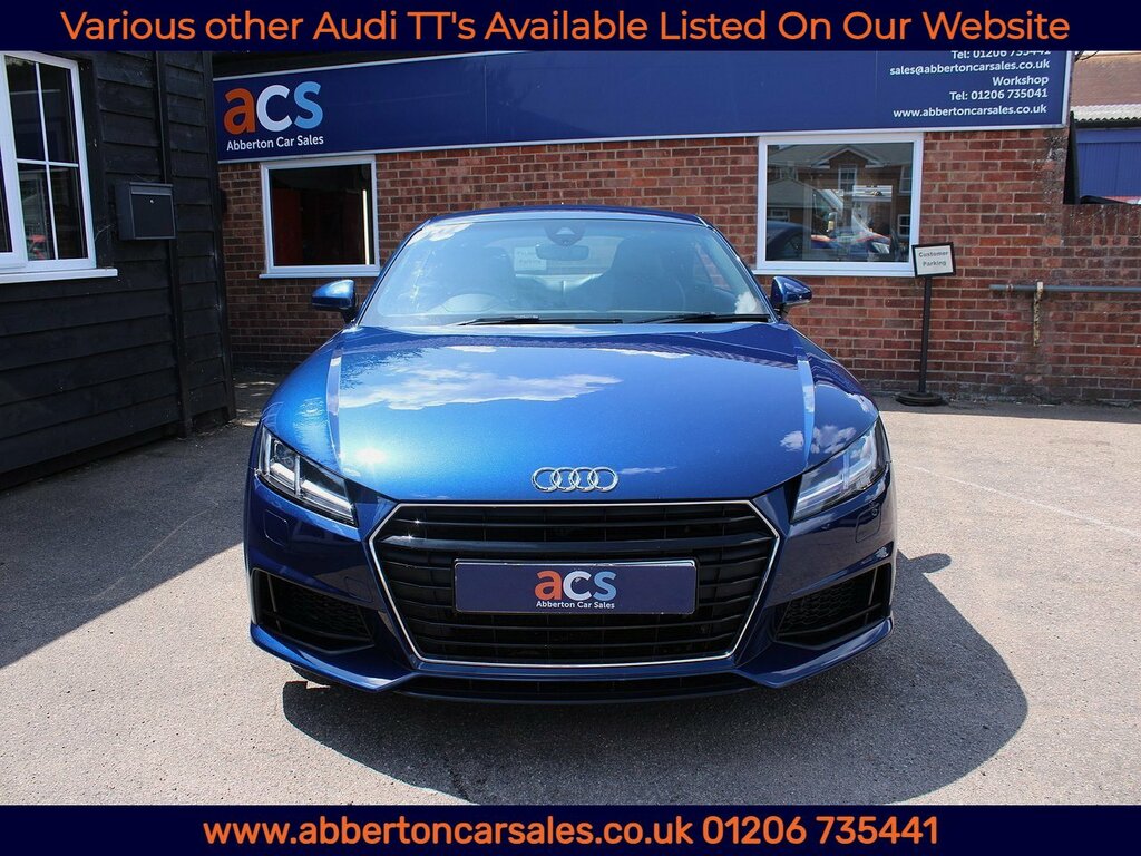 Audi TT Tfsi S Line Blue #3