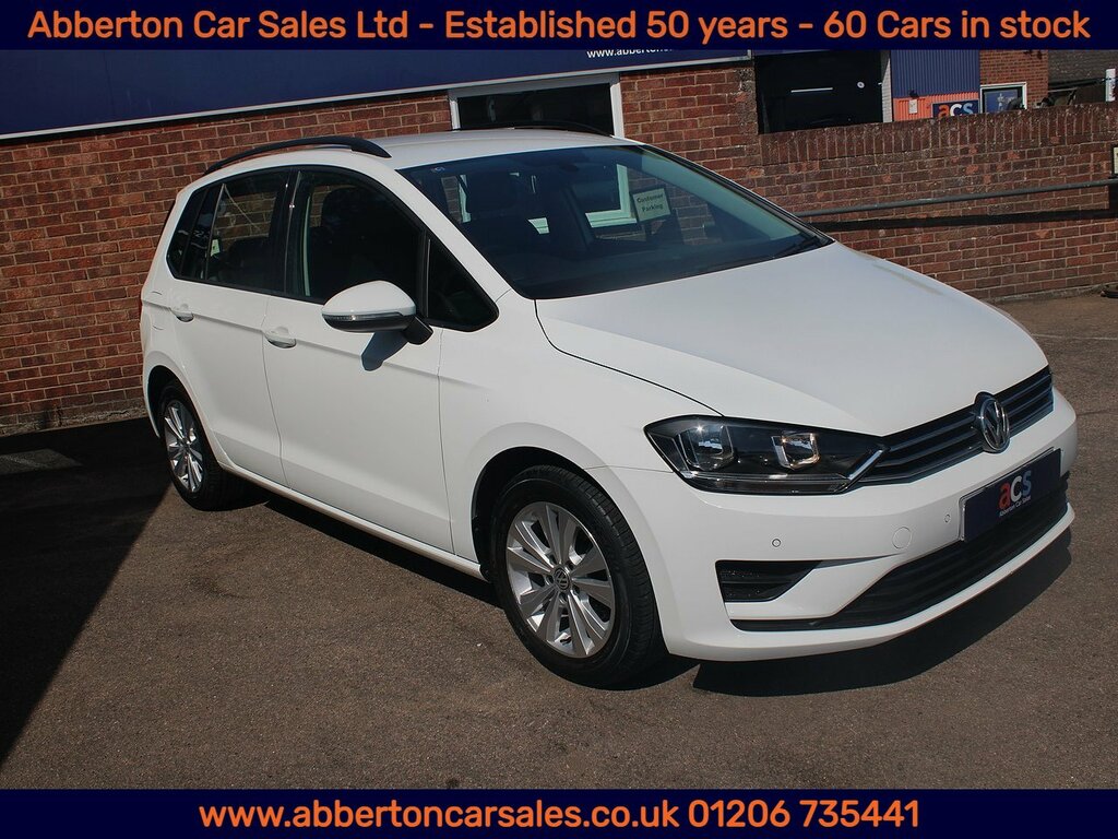 Volkswagen Golf SV Tsi Bluemotion Tech Se White #3