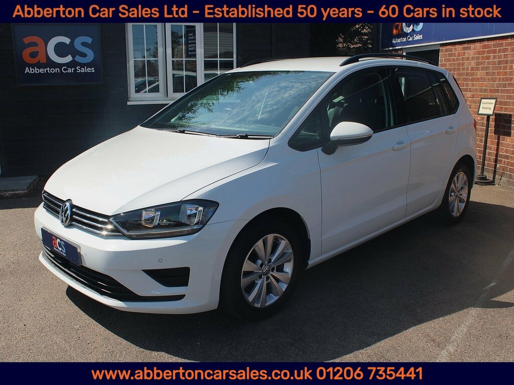 Volkswagen Golf SV Tsi Bluemotion Tech Se White