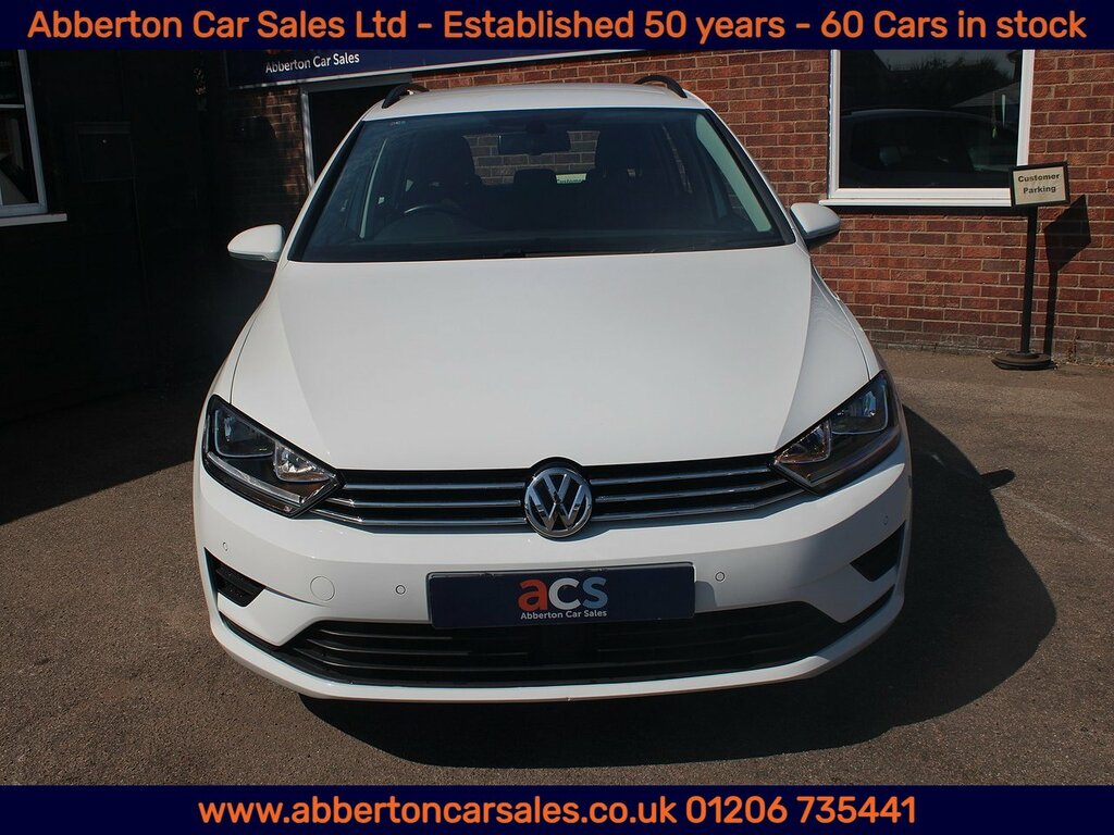 Volkswagen Golf SV Tsi Bluemotion Tech Se White #2