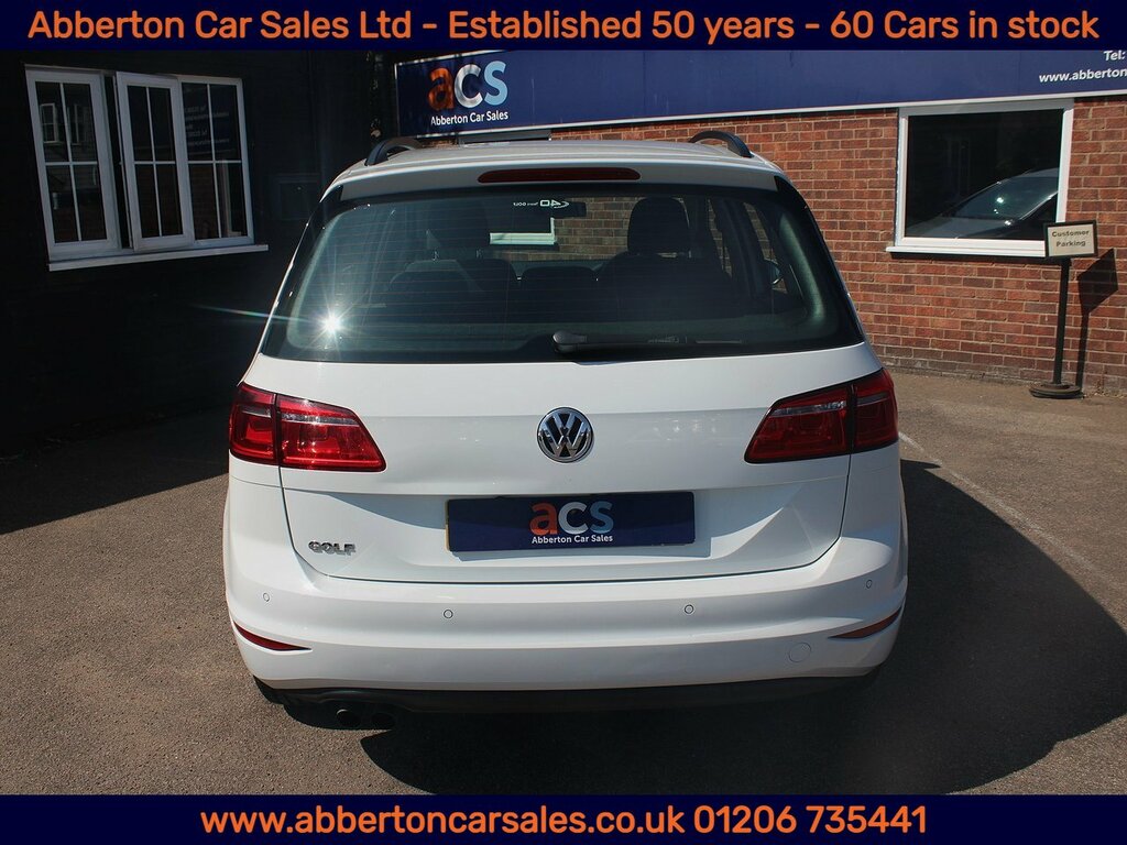 Volkswagen Golf SV Tsi Bluemotion Tech Se White #5