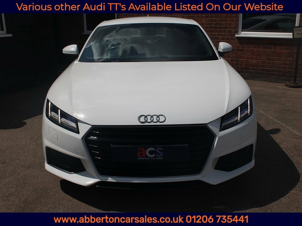Audi TT Tfsi S Line White #2