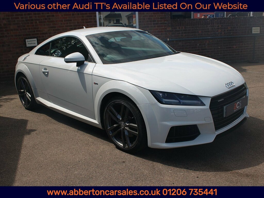 Audi TT Tfsi S Line White #3