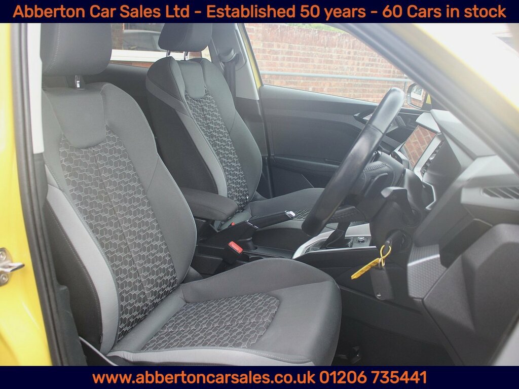 Audi A1 Tfsi Sport WK69WGM Yellow #6