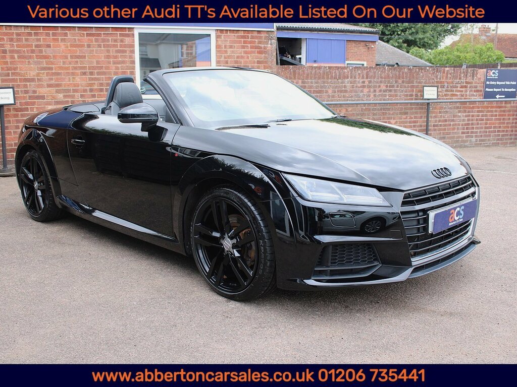 Audi TT Tdi Ultra S Line Black #4