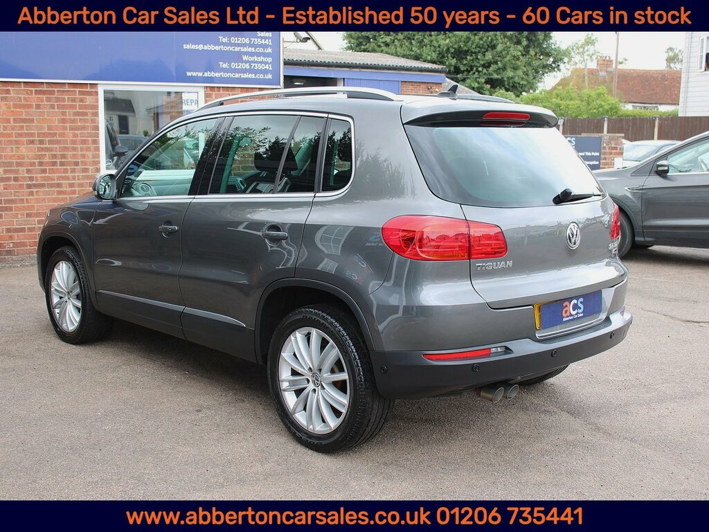 Volkswagen Tiguan Tdi Bluemotion Tech Match Edition Grey #4