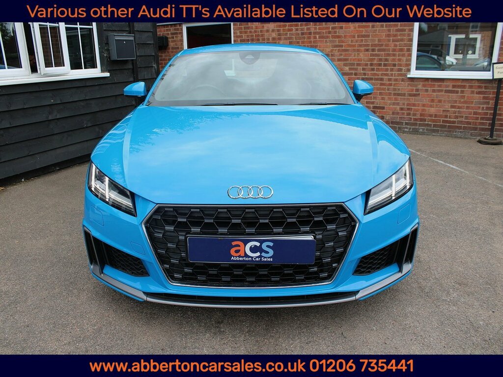Audi TT Tfsi S Line Blue #2