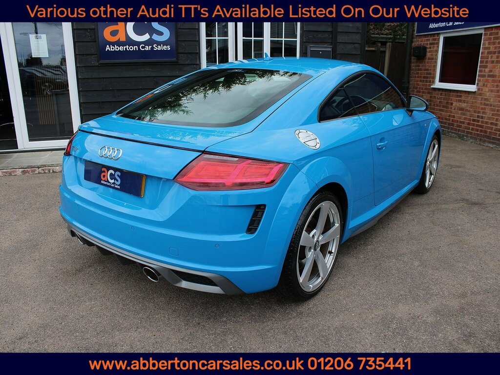 Audi TT Tfsi S Line Blue #4