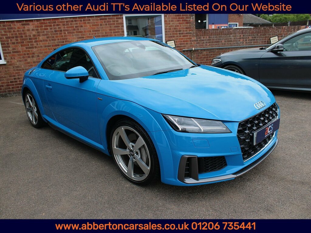 Audi TT Tfsi S Line Blue #3