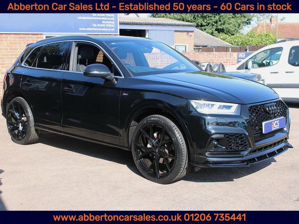Audi Q5 Tfsi S Line Black #3