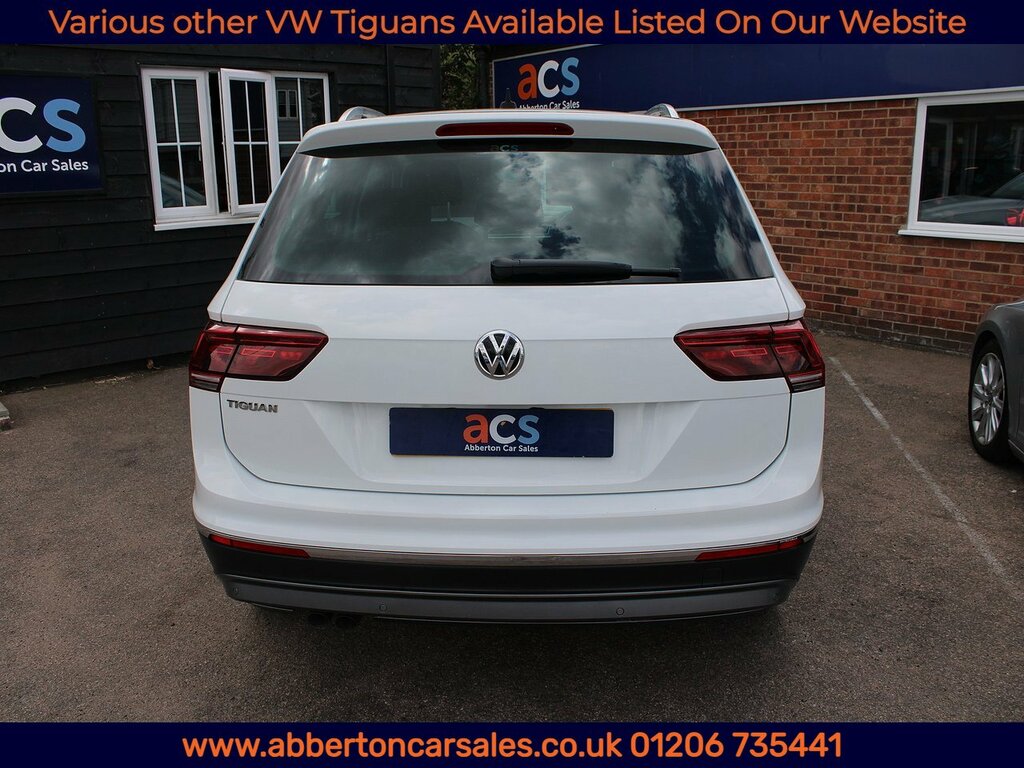 Volkswagen Tiguan Tdi Bluemotion Tech Sel GD17NHA White #5