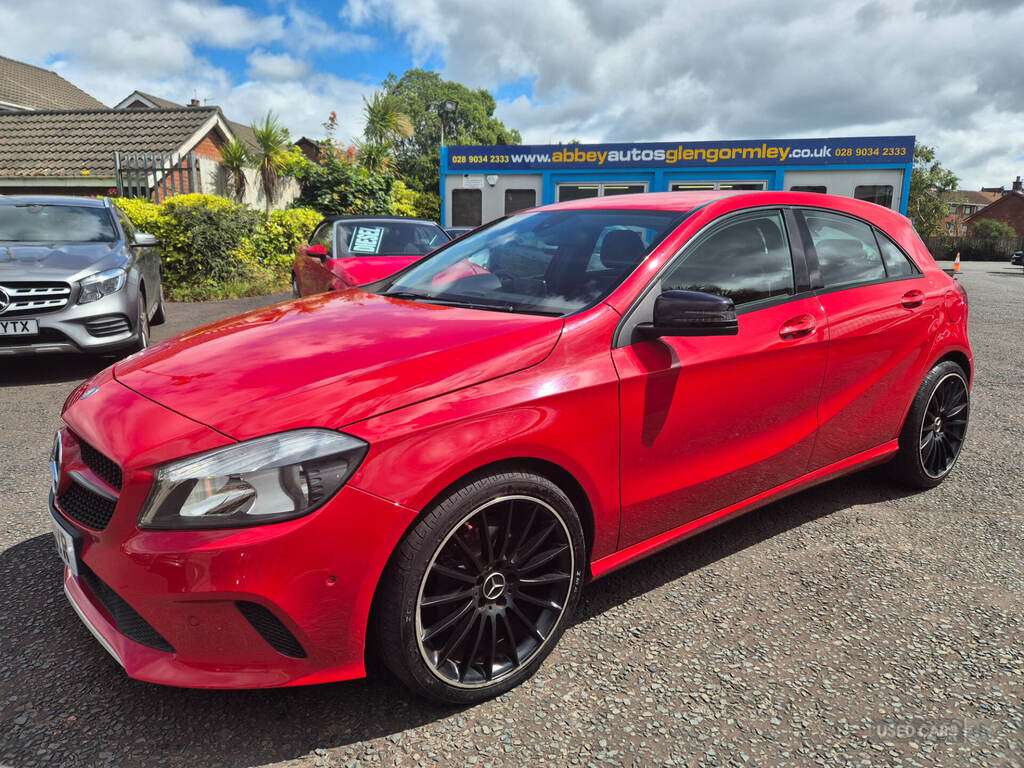 Mercedes-Benz A Class A200d Se Executive Red