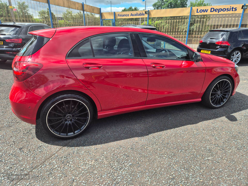 Mercedes-Benz A Class A200d Se Executive LT16NYR Red #4