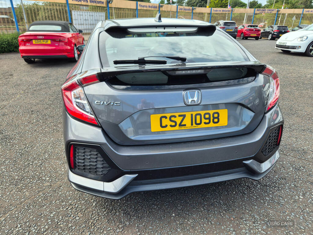 Honda Civic 1.0 Vtec Turbo Se Grey #6
