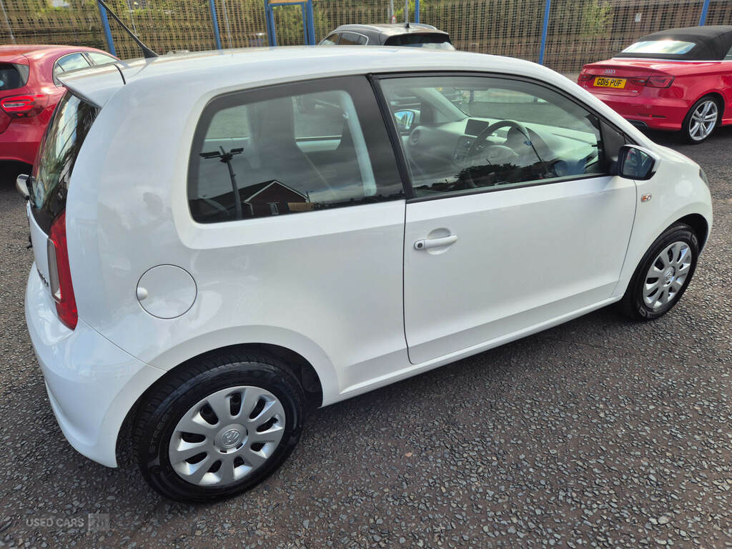 Skoda Citigo 1.0 Mpi Se White #4