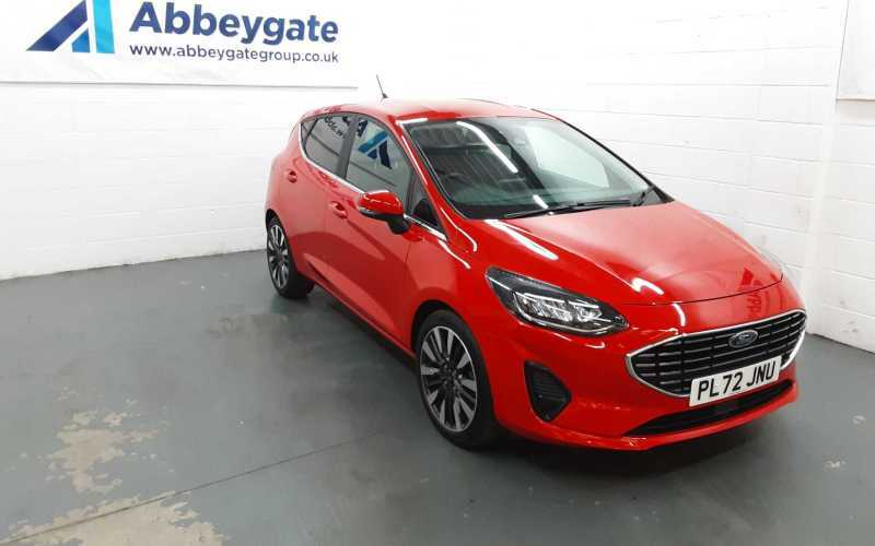 Ford Fiesta 1.0 95Ps Titanium X 6-Speed - 2023 PL72JNU Red #5