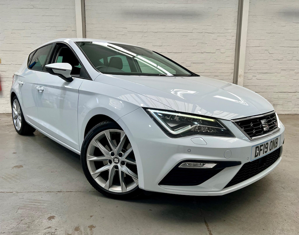 Seat Leon 2.0 Tsi Fr Sport Dsg Euro 6 Ss White