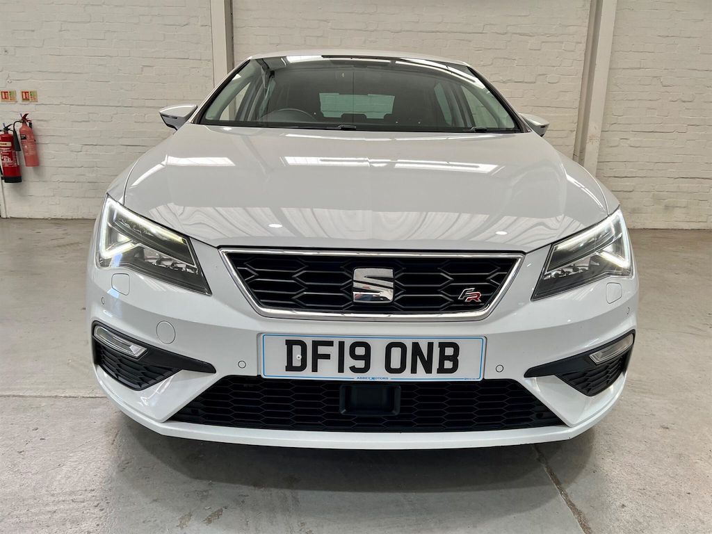 Seat Leon 2.0 Tsi Fr Sport Dsg Euro 6 Ss White #4